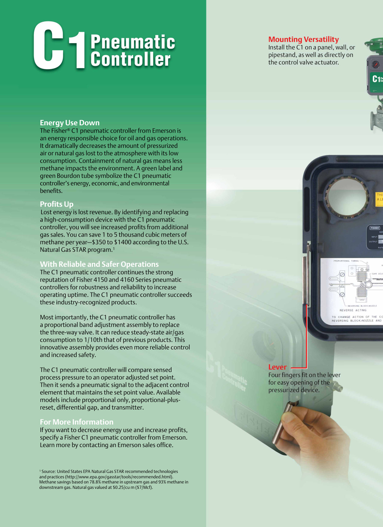 Page 2 of 4 - Emerson Emerson-Fisher-C1-Brochure-  Emerson-fisher-c1-brochure