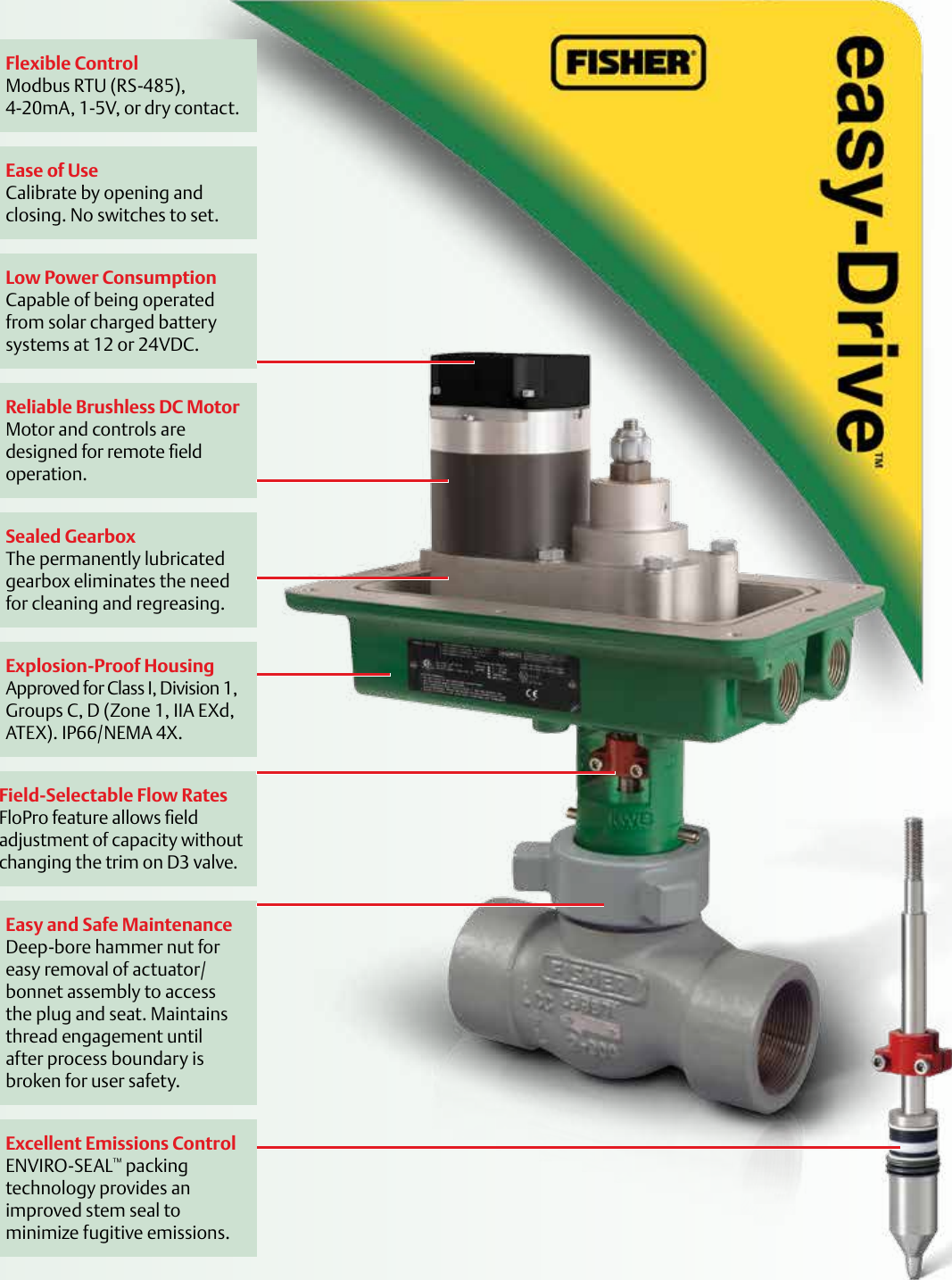Page 3 of 4 - Emerson Emerson-Fisher-D3-Flopro-Brochure-  Emerson-fisher-d3-flopro-brochure