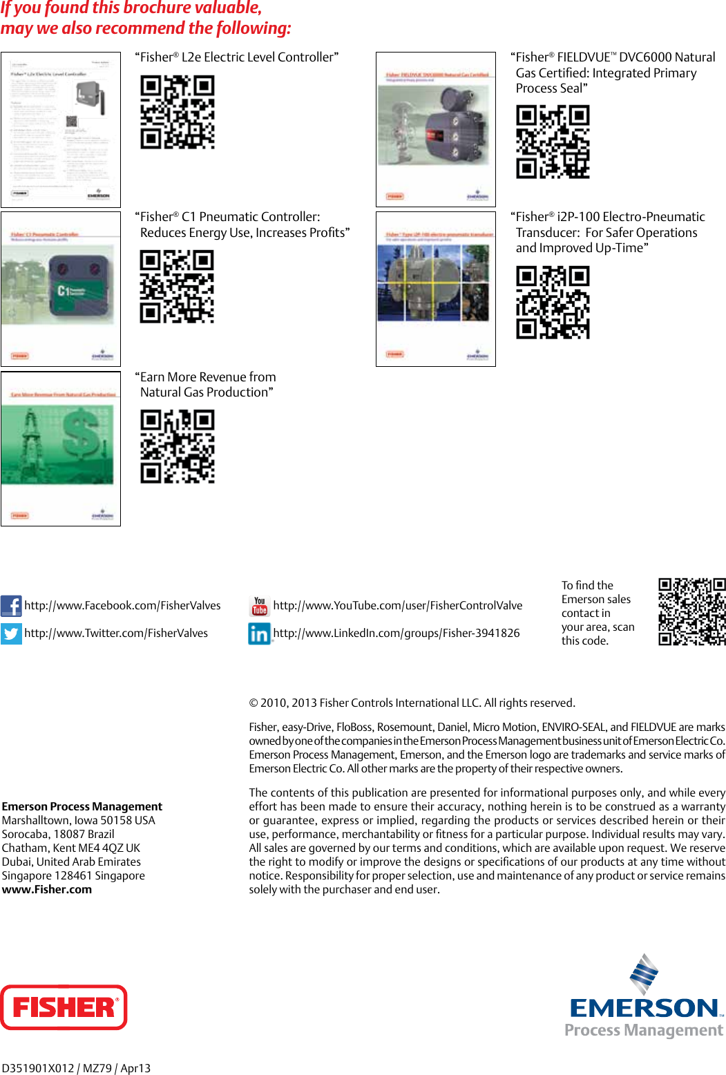 Page 4 of 4 - Emerson Emerson-Fisher-D3-Flopro-Brochure-  Emerson-fisher-d3-flopro-brochure