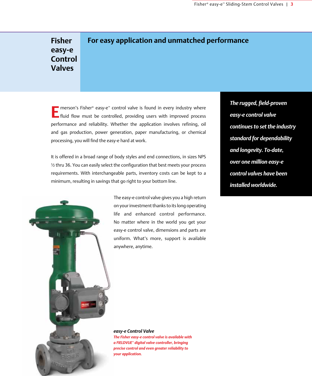 Page 3 of 12 - Emerson Emerson-Fisher-Easy-E-Ed-Brochure-  Emerson-fisher-easy-e-ed-brochure