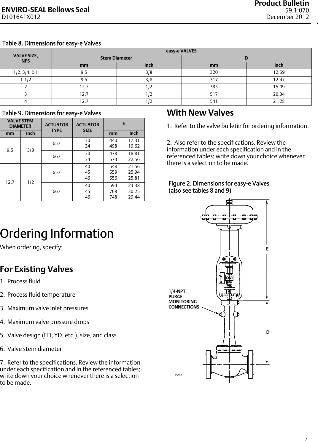 Page 7 of 8 - Emerson Emerson-Fisher-Easy-E-Ed-Data-Sheet-  Emerson-fisher-easy-e-ed-data-sheet