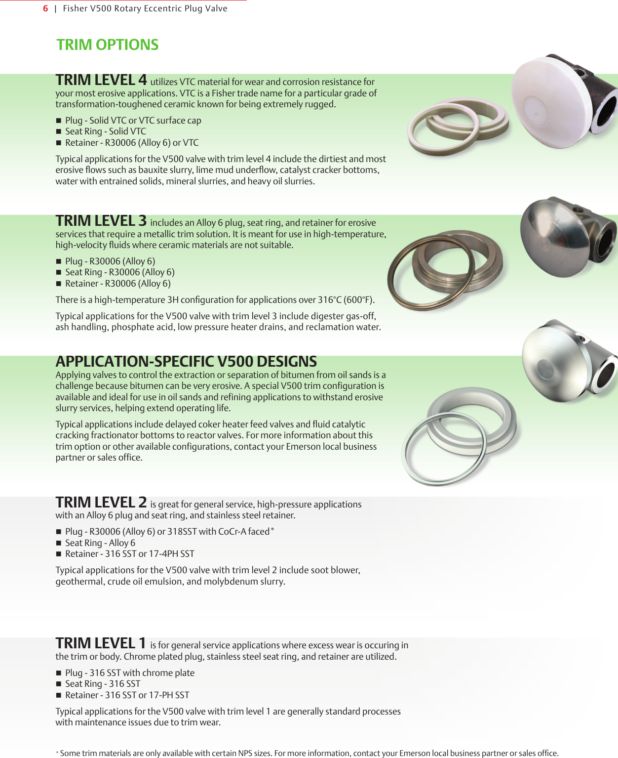 Page 6 of 8 - Emerson Emerson-Fisher-V500-Brochure-  Emerson-fisher-v500-brochure