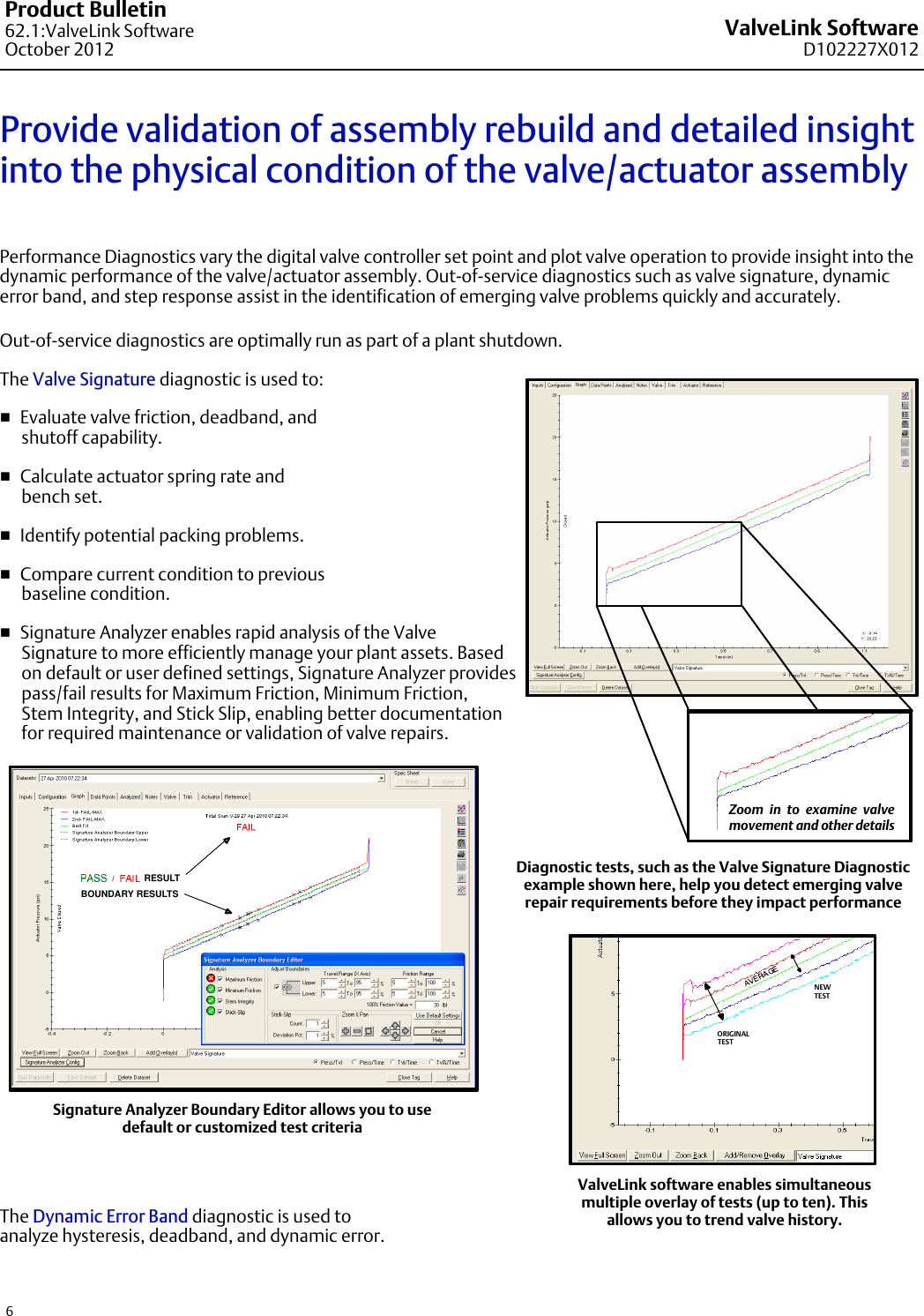 Page 6 of 12 - Emerson Emerson-Fisher-Valvelink-Software-Data-Sheet-  Emerson-fisher-valvelink-software-data-sheet