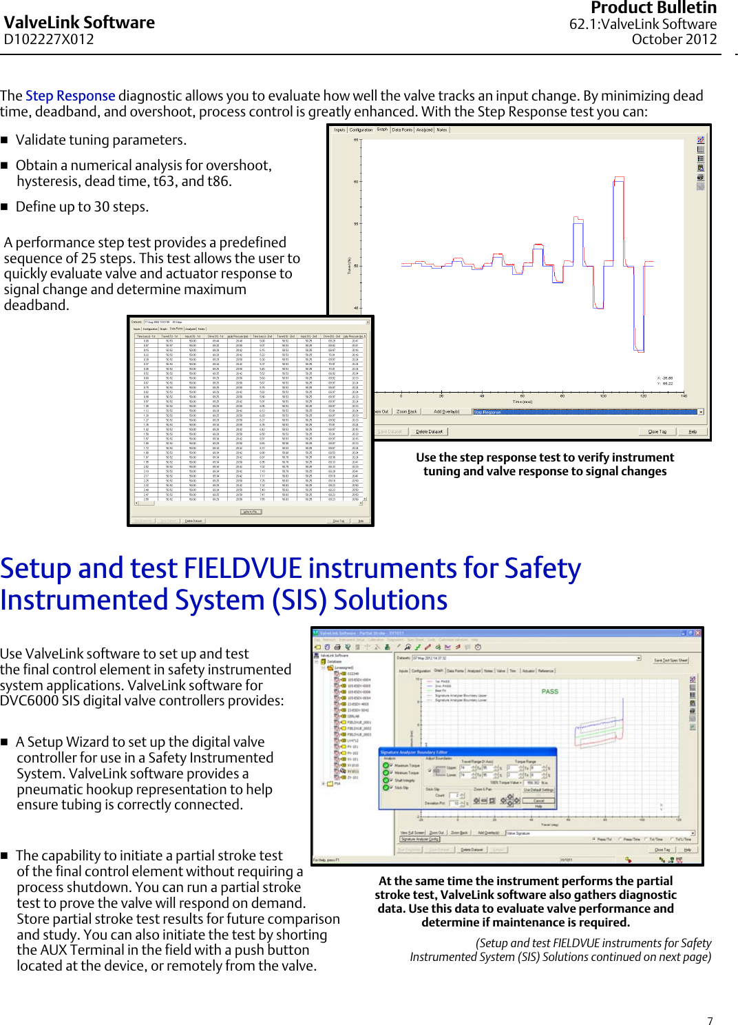 Page 7 of 12 - Emerson Emerson-Fisher-Valvelink-Software-Data-Sheet-  Emerson-fisher-valvelink-software-data-sheet