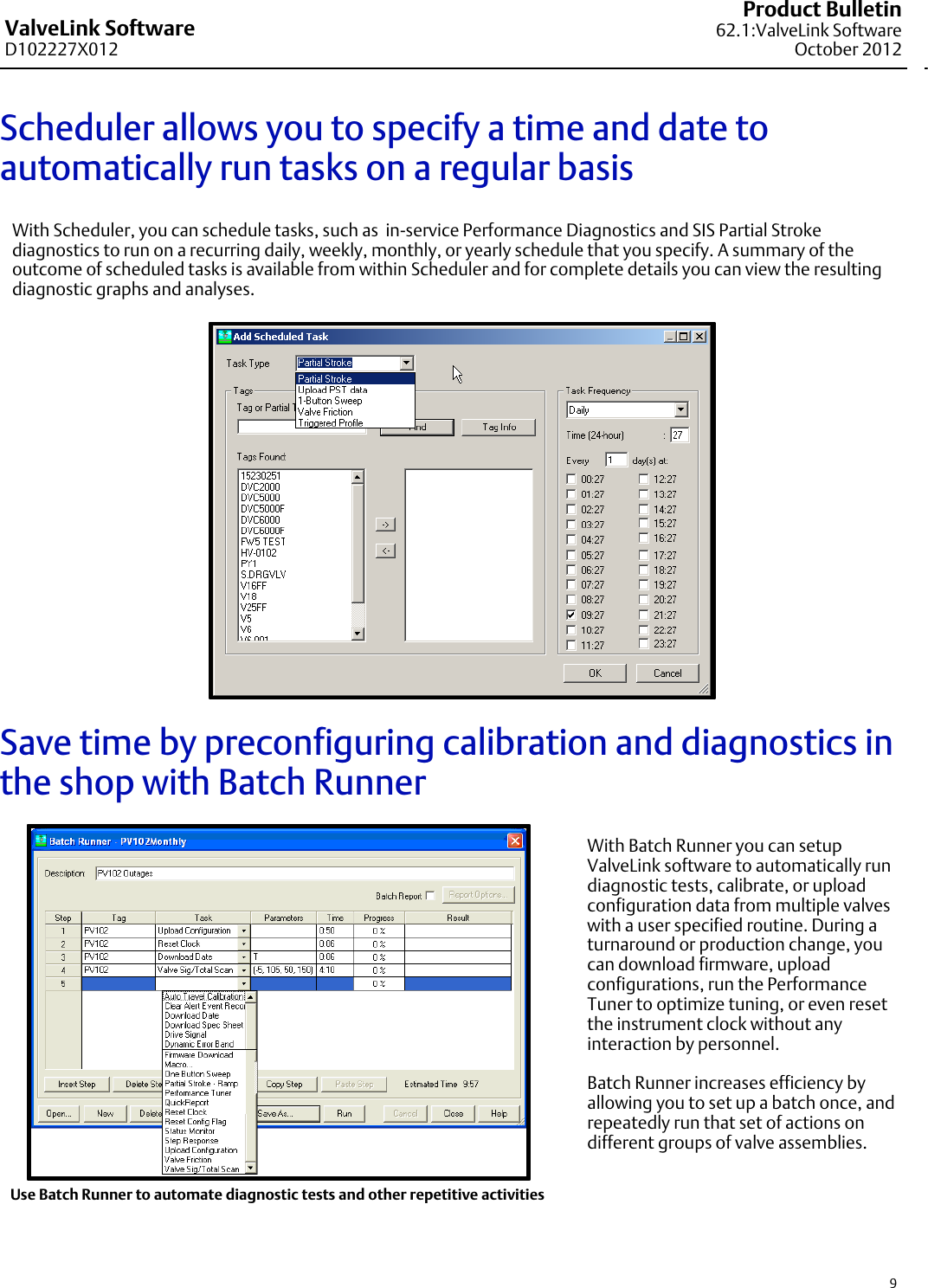 Page 9 of 12 - Emerson Emerson-Fisher-Valvelink-Software-Data-Sheet-  Emerson-fisher-valvelink-software-data-sheet
