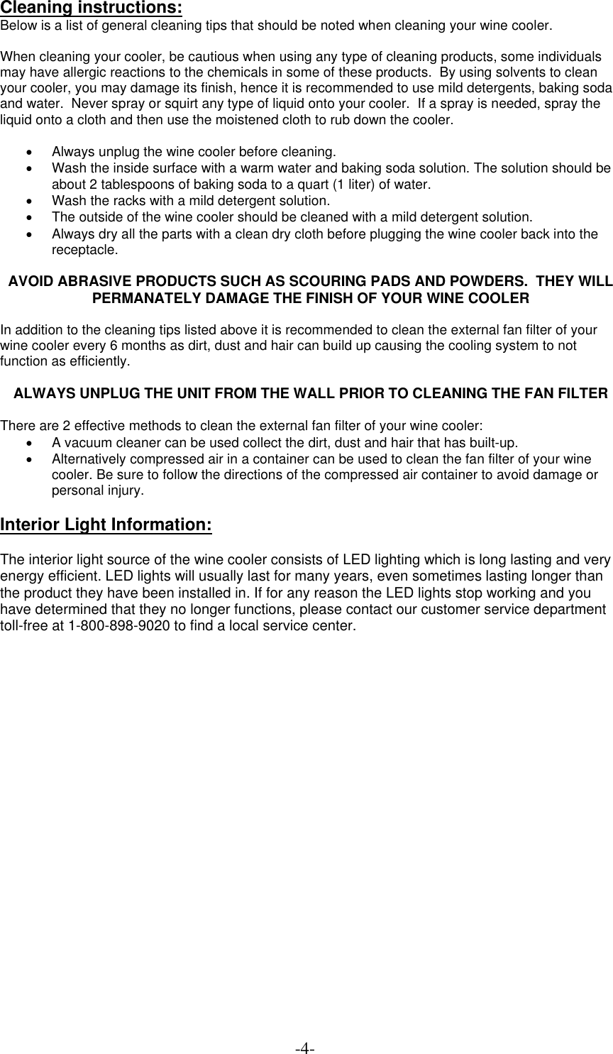 Page 5 of 10 - Emerson Emerson-Fr966-Owners-Manual FR966 Instruction Manual 2008.6.27
