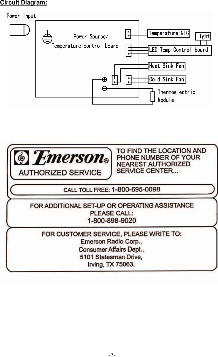 Page 8 of 10 - Emerson Emerson-Fr966-Owners-Manual FR966 Instruction Manual 2008.6.27