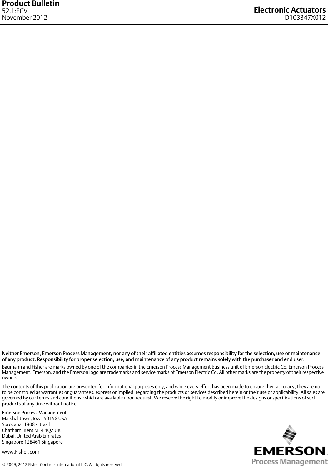 Page 8 of 8 - Emerson Emerson-Mv-1020-Data-Sheet-  Emerson-mv-1020-data-sheet