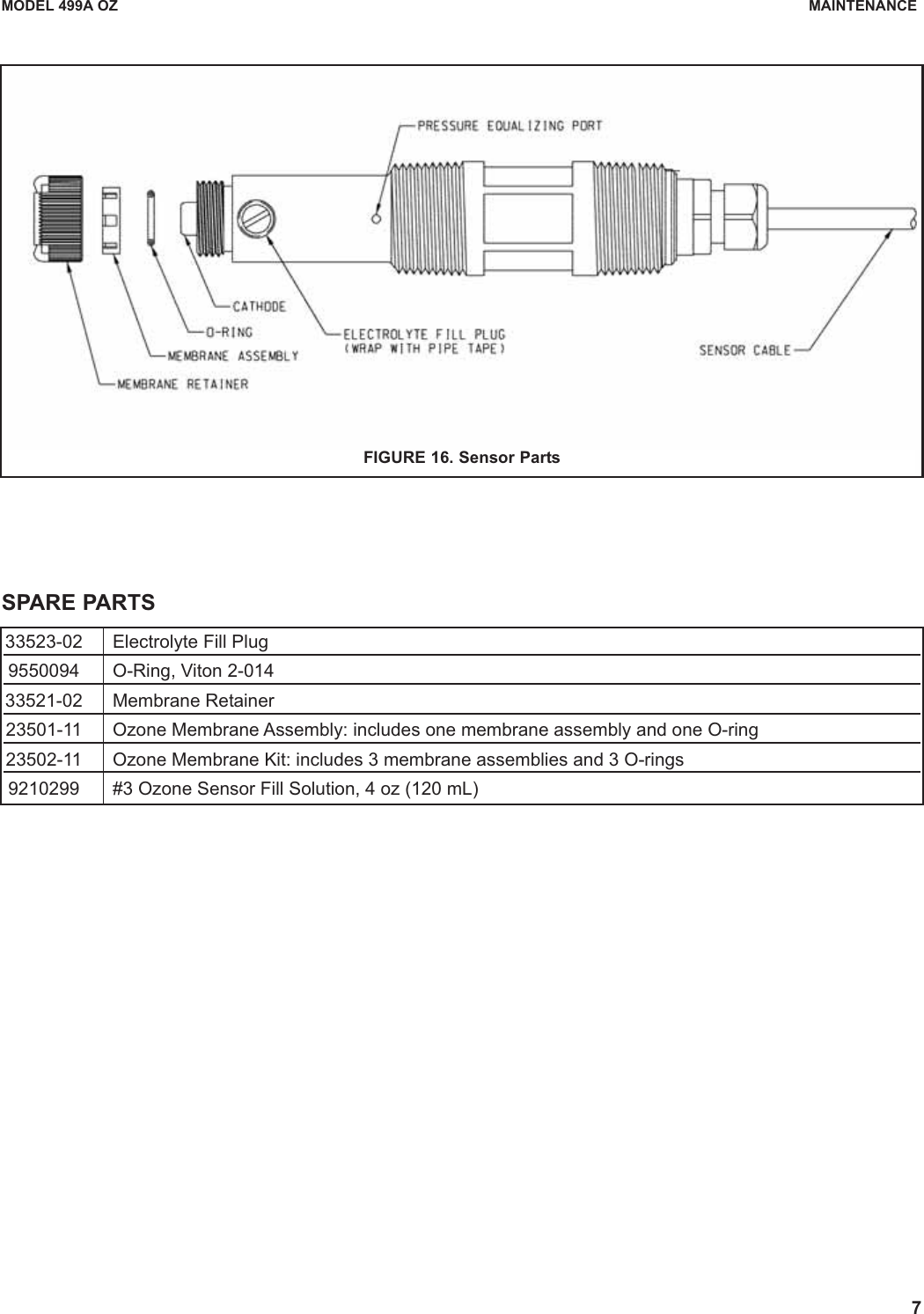 Page 7 of 8 - Emerson Emerson-Ozone-Sensor-499A-Oz-Instruction-Sheet-  Emerson-ozone-sensor-499a-oz-instruction-sheet