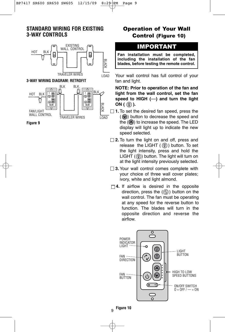 Page 9 of 12 - Emerson Emerson-Sw605-Owners-Manual- BP7417 SR600 SR650 SW605  Emerson-sw605-owners-manual