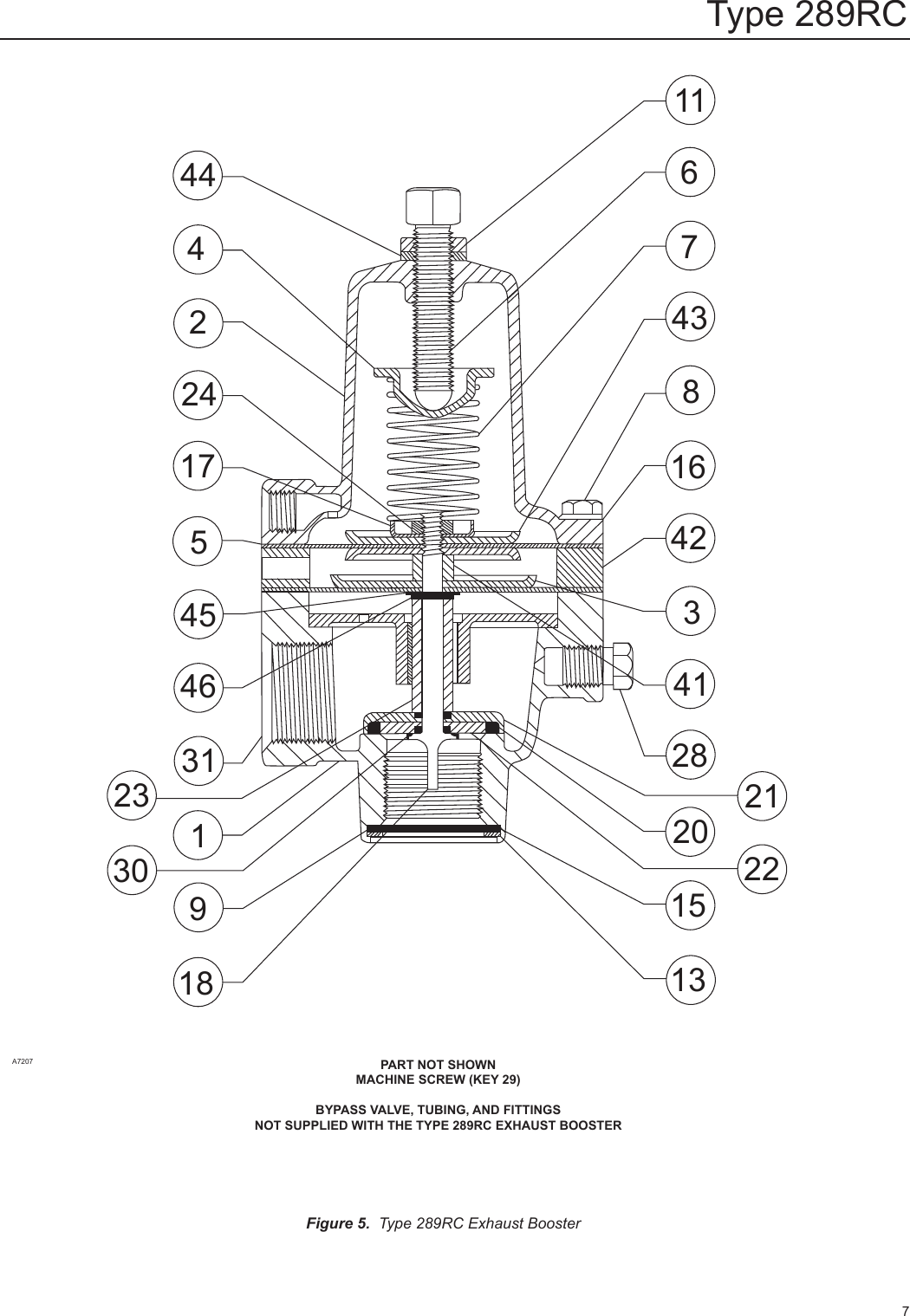 Page 7 of 8 - Emerson Emerson-Type-289Rc-Exhaust-Booster-Instruction-Manual-  Emerson-type-289rc-exhaust-booster-instruction-manual