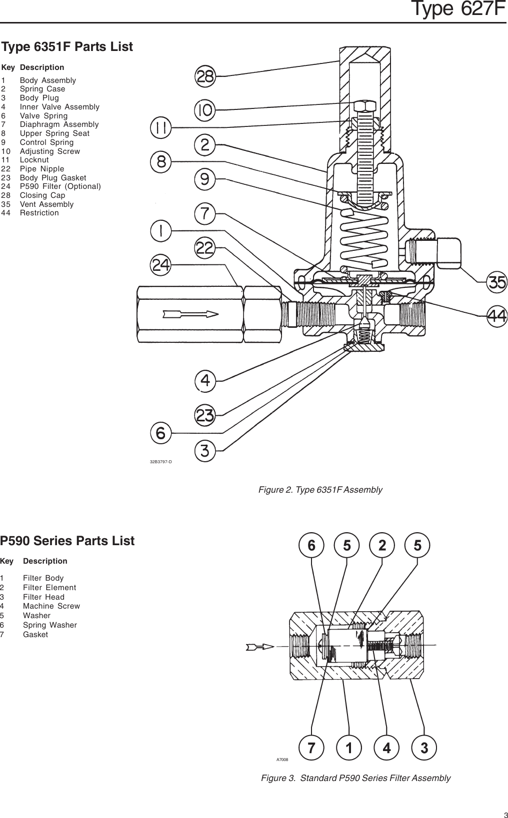 Page 3 of 4 - Emerson Emerson-Type-627F-Pressure-Reducing-Regulator-Installation-Guide- 627F_IG_pr.p65  Emerson-type-627f-pressure-reducing-regulator-installation-guide