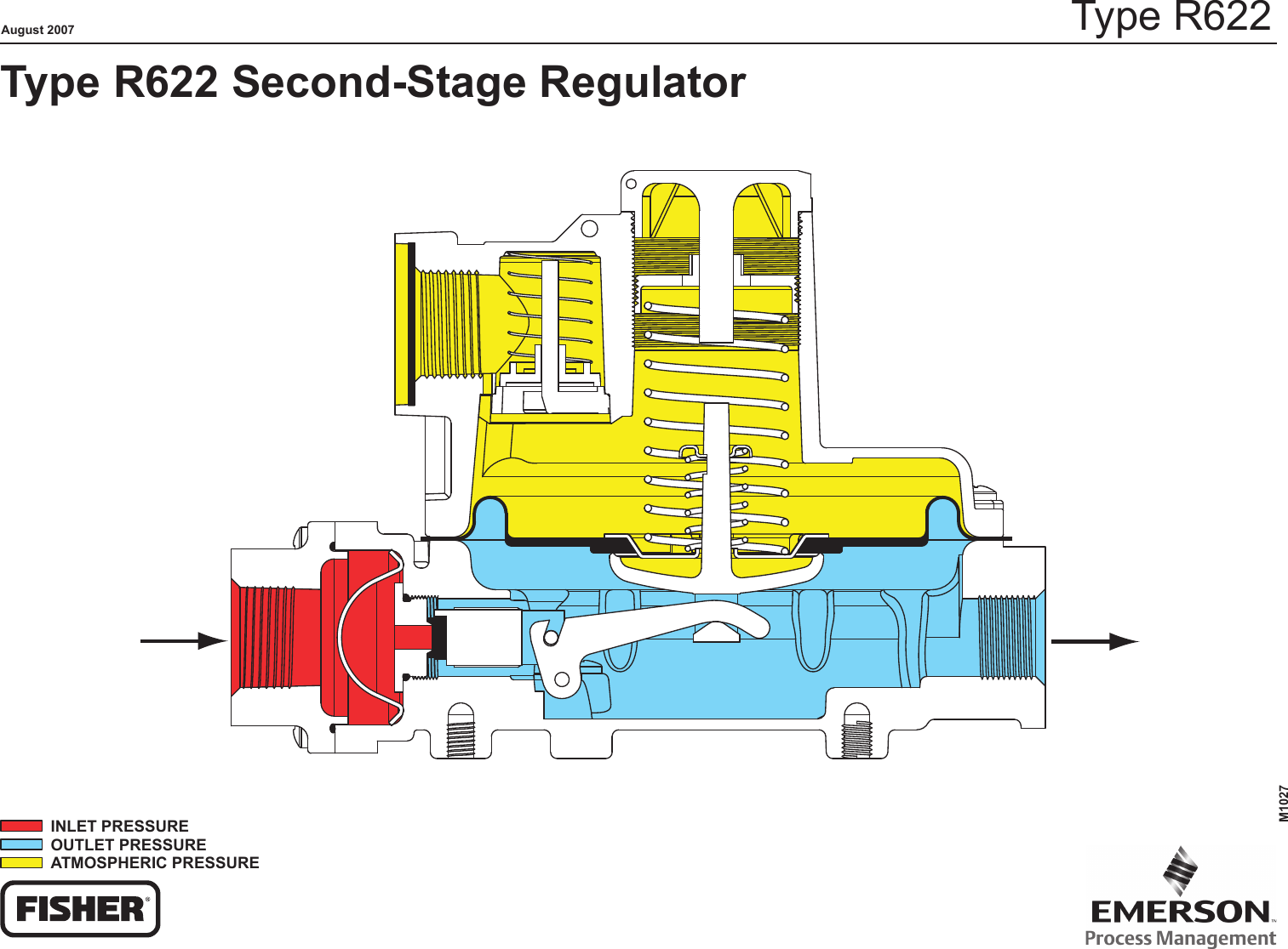 Emerson Type R622 Pressure Reducing Regulator Drawings And Schematics Schematics 0298