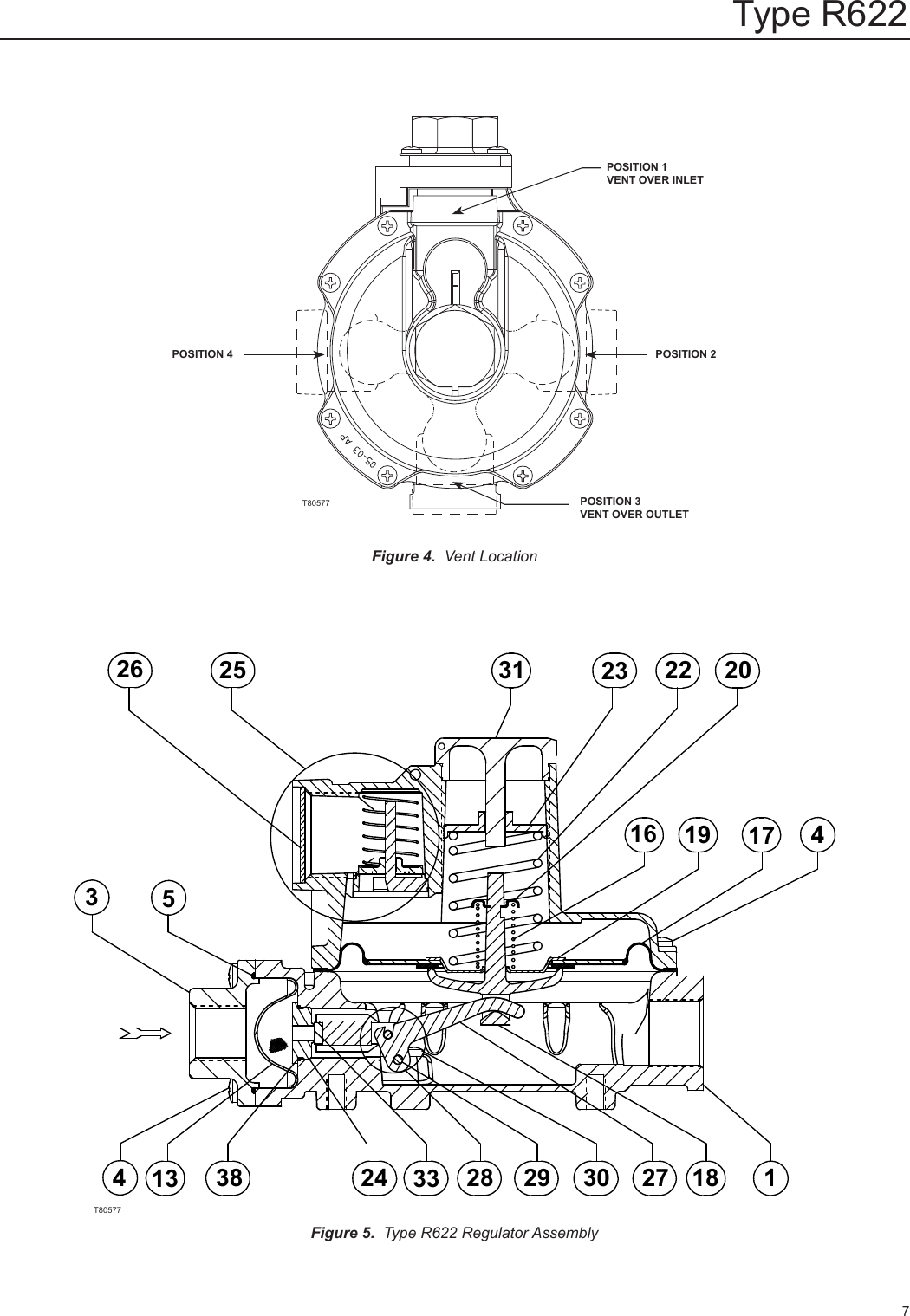 Page 7 of 8 - Emerson Emerson-Type-R622-Pressure-Reducing-Regulator-Instruction-Manual-  Emerson-type-r622-pressure-reducing-regulator-instruction-manual