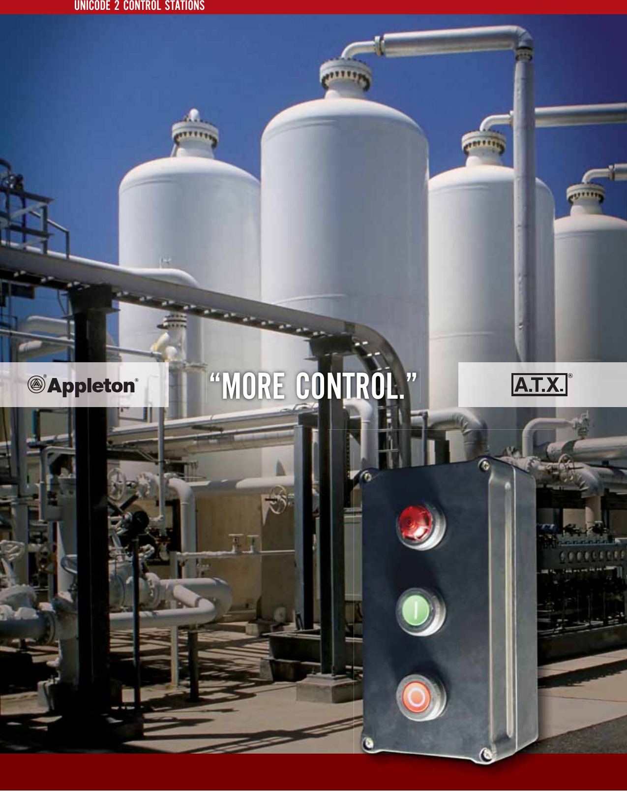 Page 1 of 6 - Emerson Emerson-Unicode-2-Control-Stations-Switches-Brochure-  Emerson-unicode-2-control-stations-switches-brochure