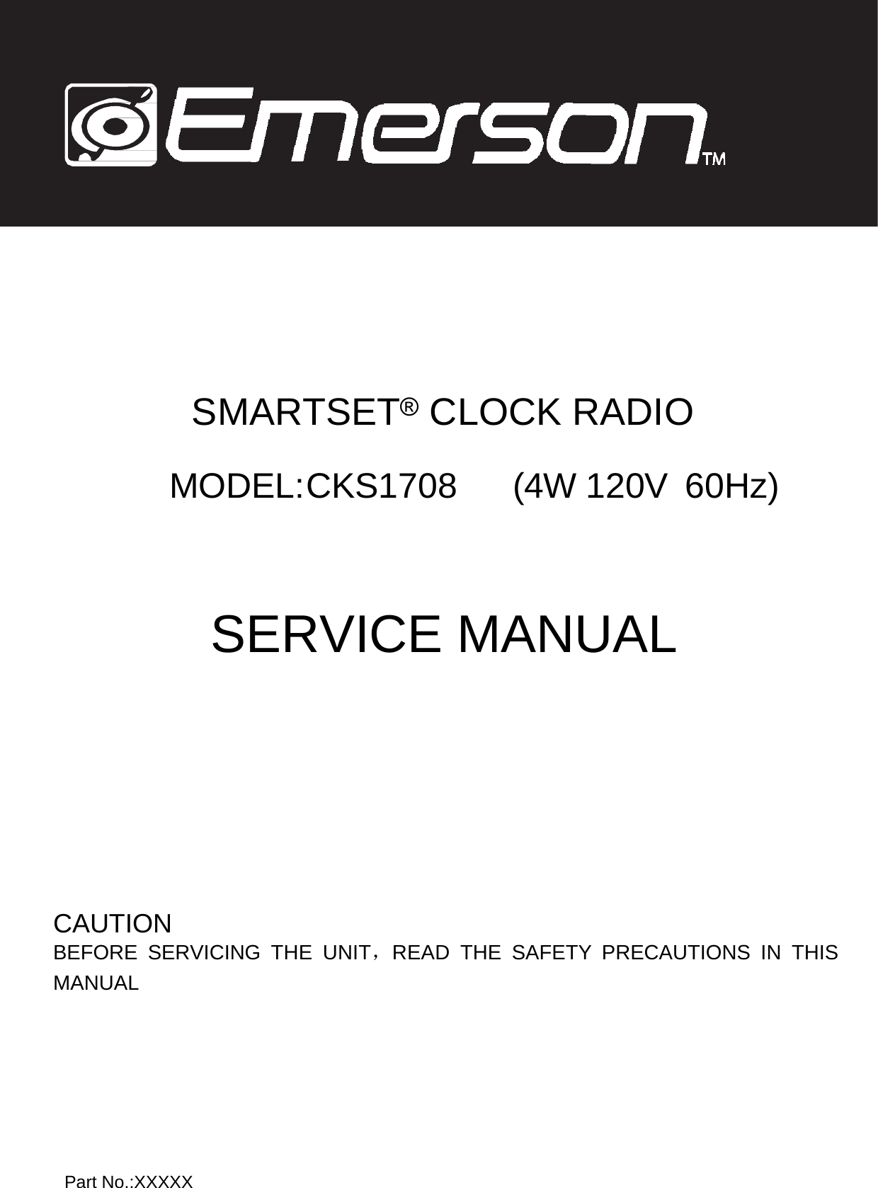 Emerson CKS1708 Service Manual_20140527 File