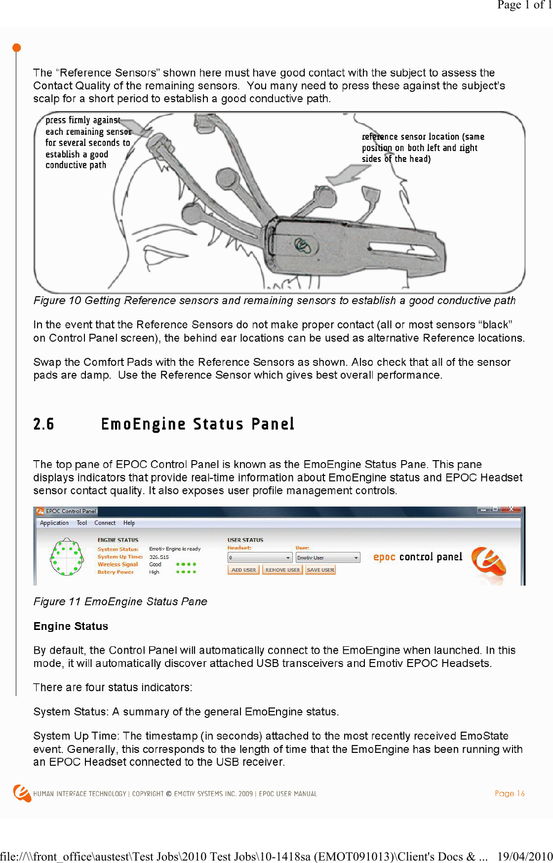 Page 1 of 119/04/2010file://\\front_office\austest\Test Jobs\2010 Test Jobs\10-1418sa (EMOT091013)\Client's Docs &amp; ...