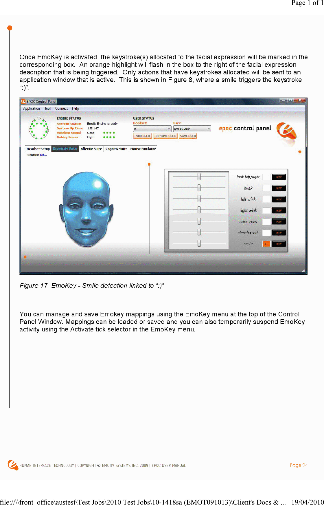 Page 1 of 119/04/2010file://\\front_office\austest\Test Jobs\2010 Test Jobs\10-1418sa (EMOT091013)\Client's Docs &amp; ...