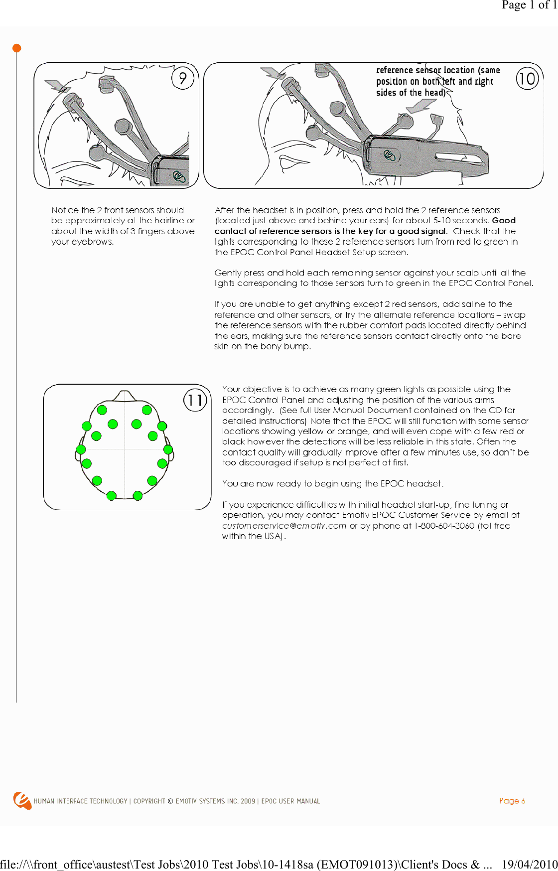 Page 1 of 119/04/2010file://\\front_office\austest\Test Jobs\2010 Test Jobs\10-1418sa (EMOT091013)\Client's Docs &amp; ...