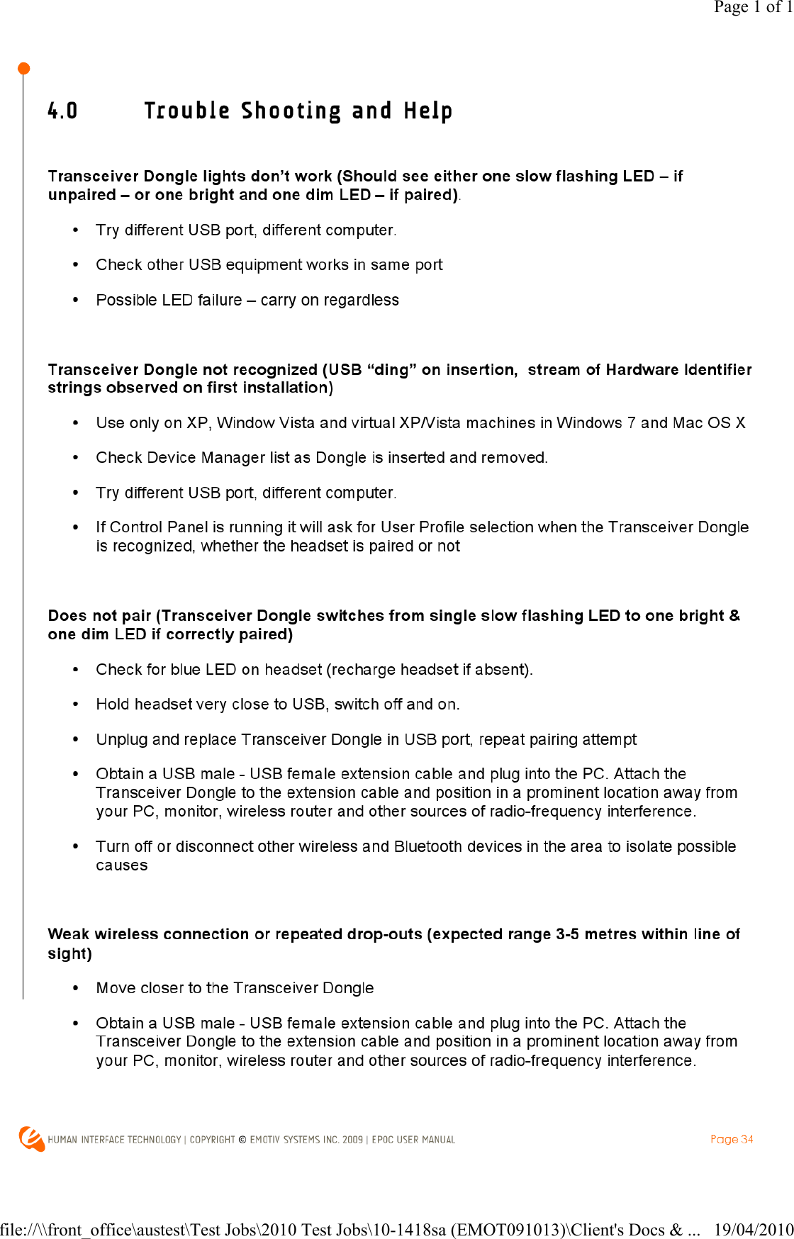 Page 1 of 119/04/2010file://\\front_office\austest\Test Jobs\2010 Test Jobs\10-1418sa (EMOT091013)\Client's Docs &amp; ...