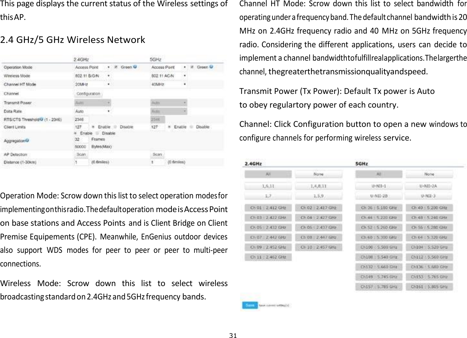 Page 32 of Emplus Technologies WAP353 dual band AC1300 access point User Manual 