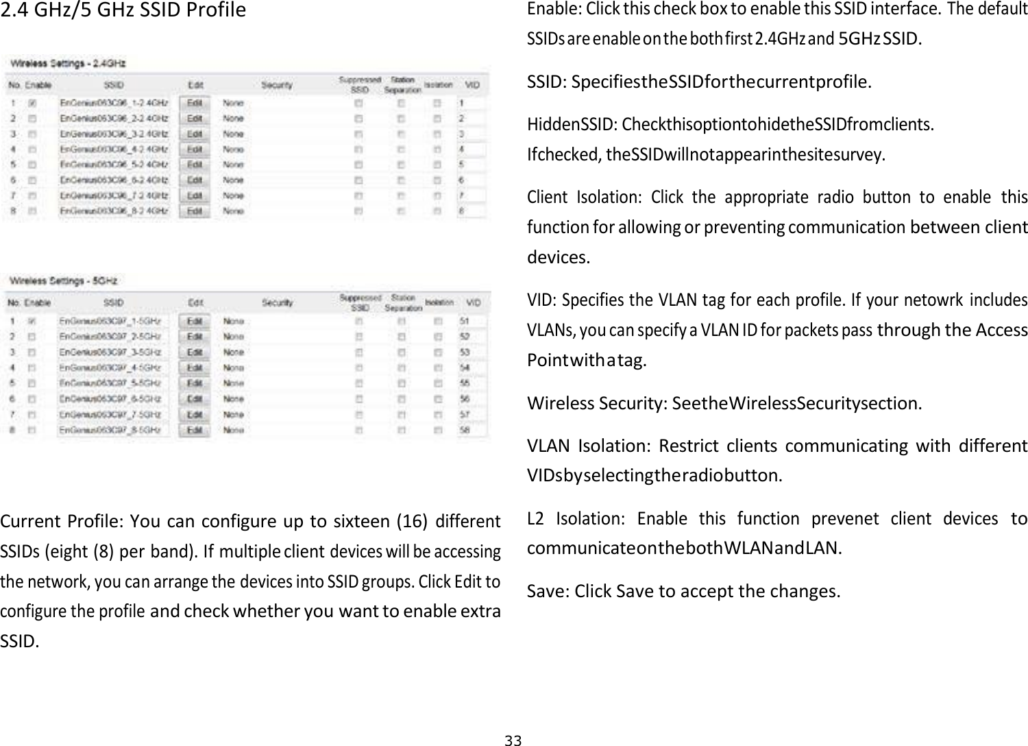 Page 34 of Emplus Technologies WAP353 dual band AC1300 access point User Manual 