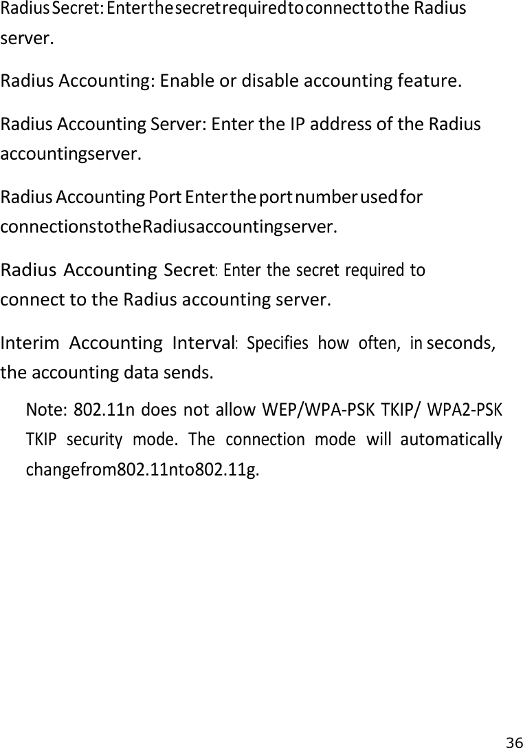 Page 37 of Emplus Technologies WAP353 dual band AC1300 access point User Manual 