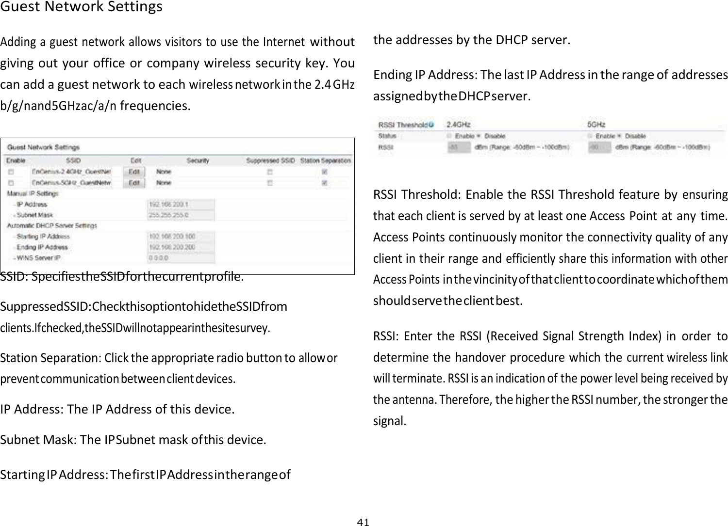 Page 42 of Emplus Technologies WAP353 dual band AC1300 access point User Manual 