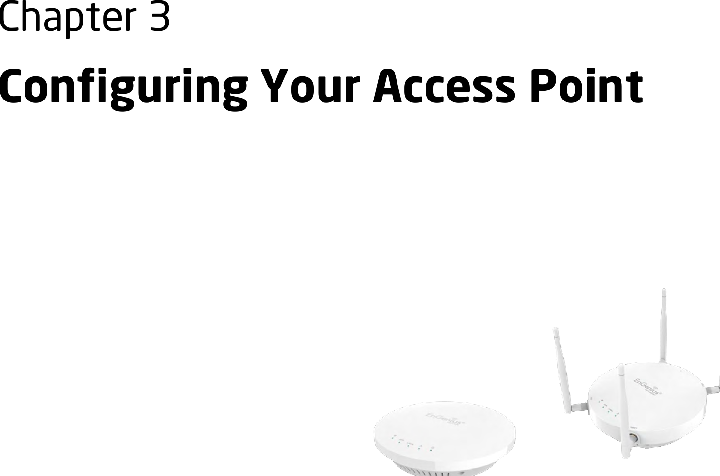 Chapter 3 Configuring Your Access Point    