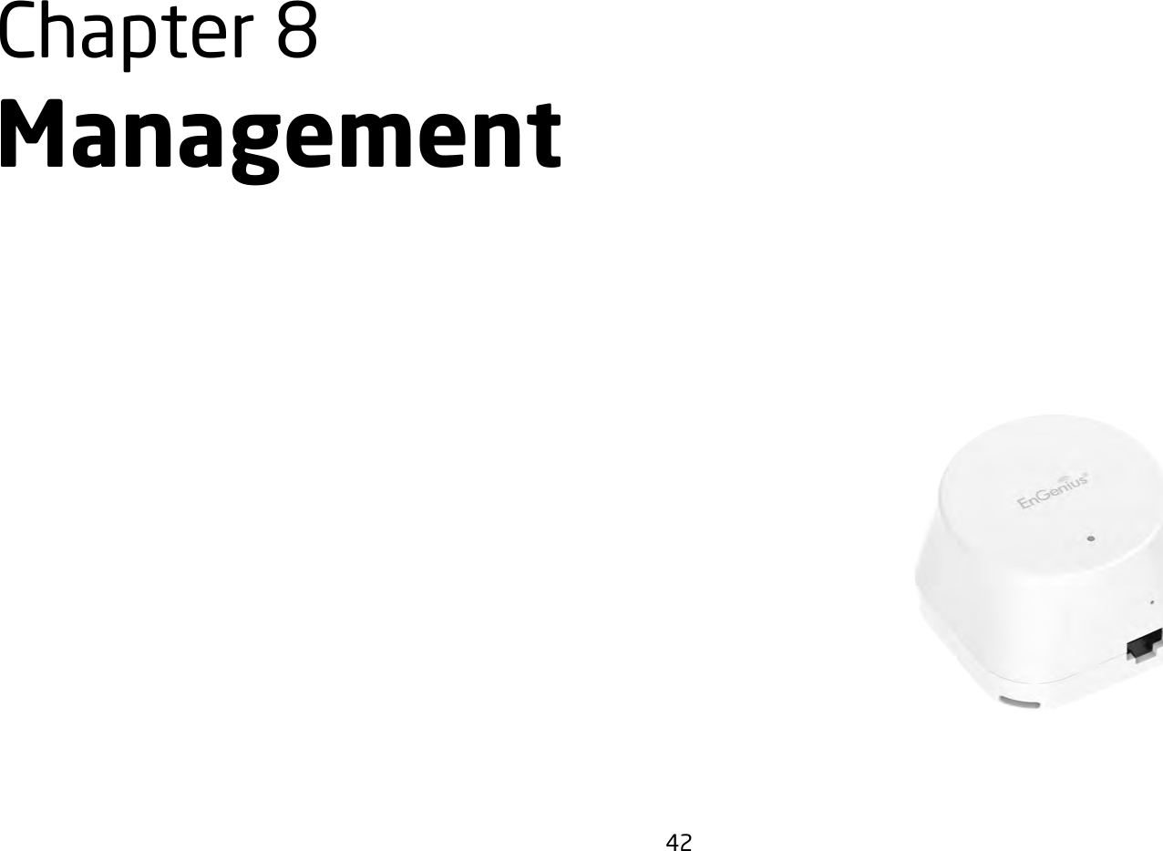 42Chapter 8 Management 