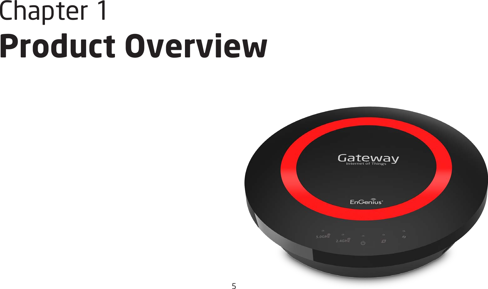 5Chapter1 Product Overview