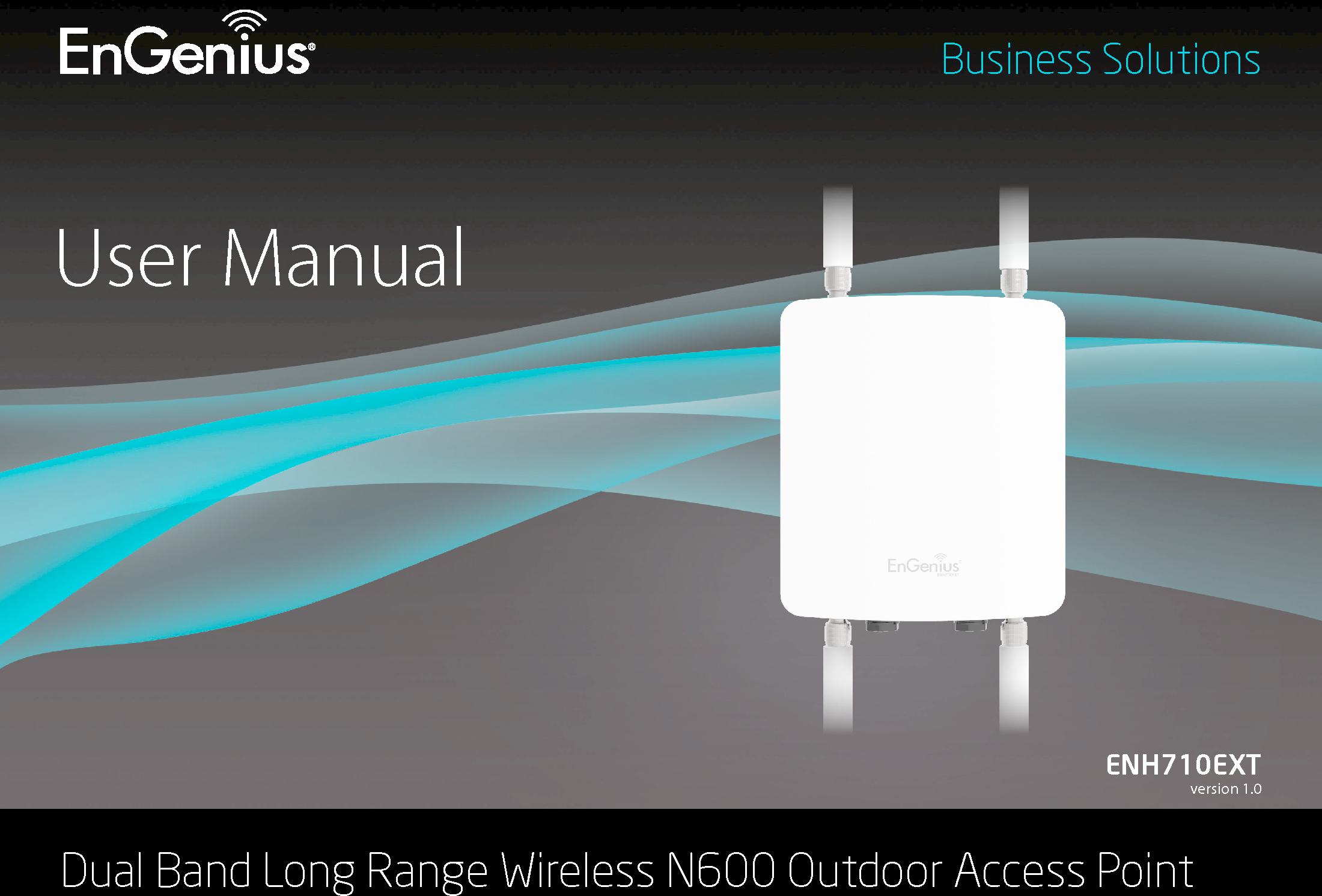 User ManualBusiness SolutionsDual Band Long Range Wireless N600 Outdoor Access Point ENH710EXTversion 1.0