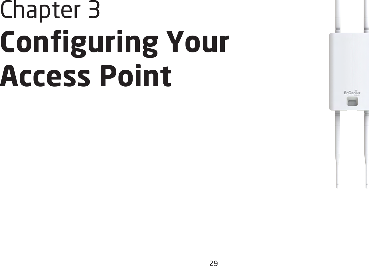 29Chapter 3 Conguring Your  Access Point