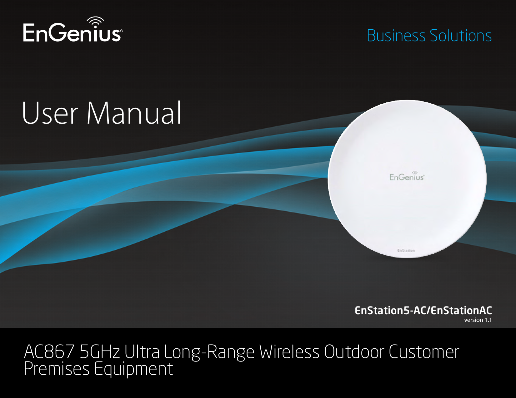 EnGenius Technologies ENS500AC AC867 5GHz Outdoor CPE User Manual Users ...