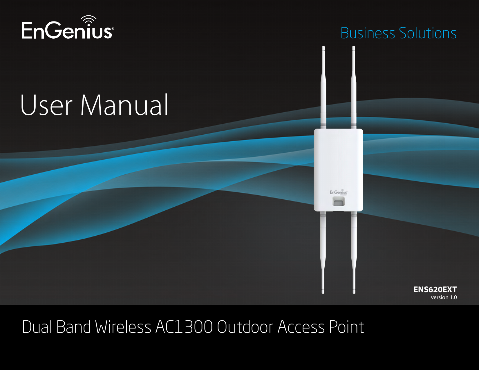 EnGenius Technologies ENS620EXT AC1300 Dual Concurrent Outdoor Access ...