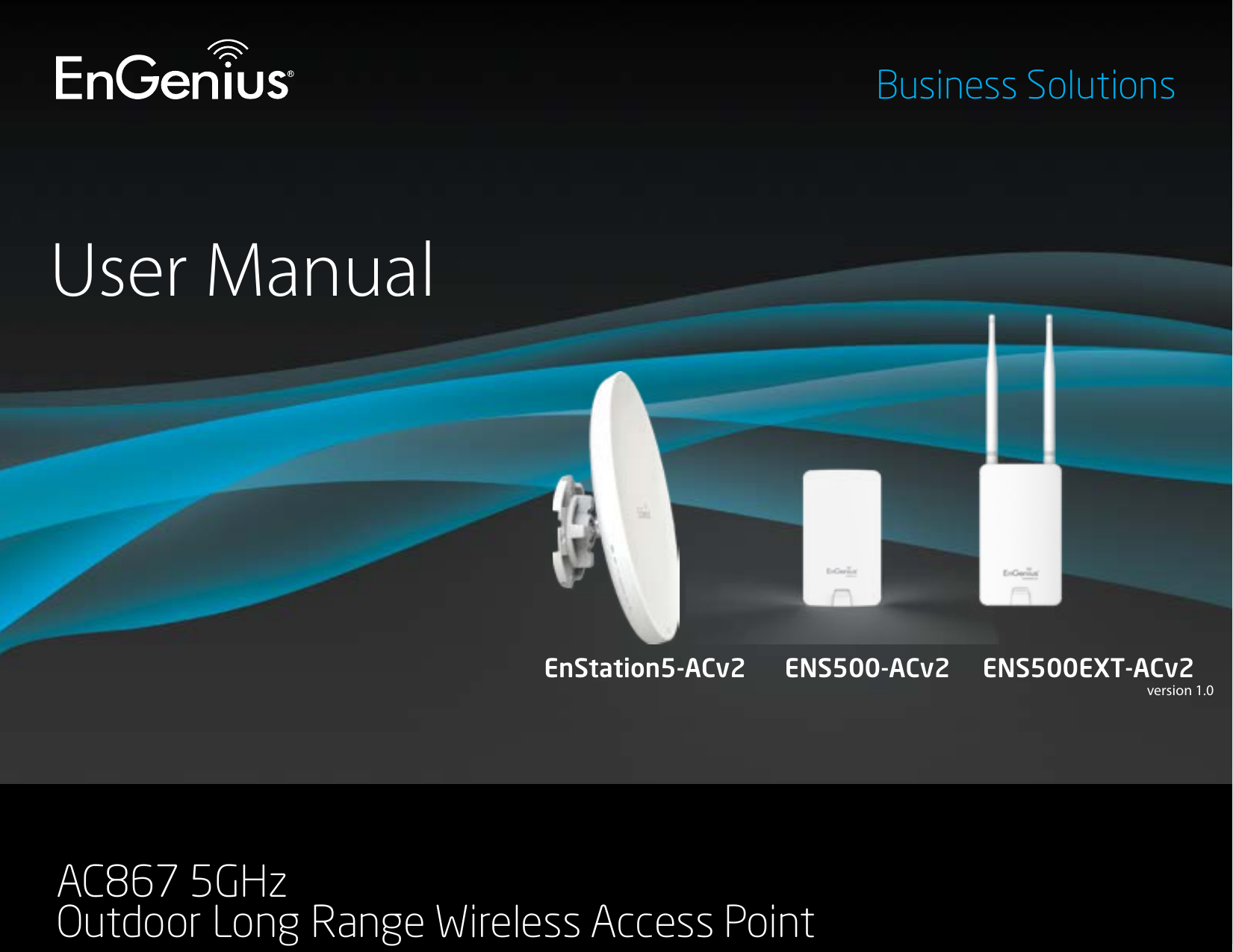 Page 1 of EnGenius Technologies ENSTA5-ACV2 Outdoor Long Range Wireless Access Point User Manual 