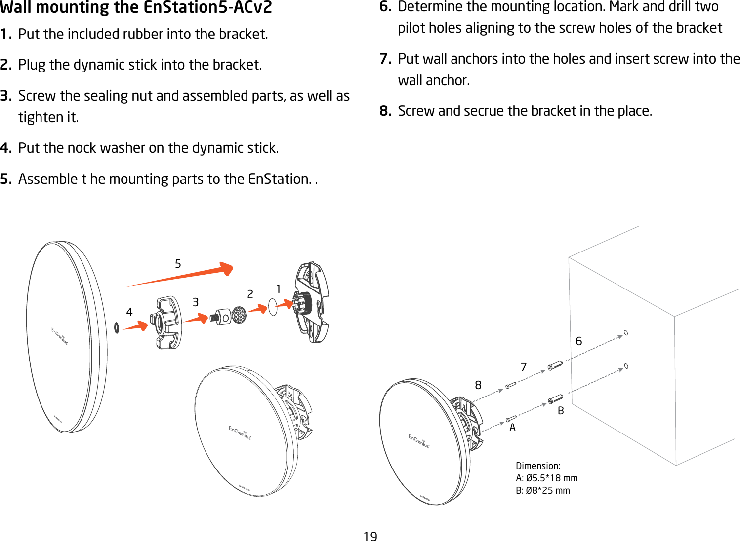 Page 19 of EnGenius Technologies ENSTA5-ACV2 Outdoor Long Range Wireless Access Point User Manual 