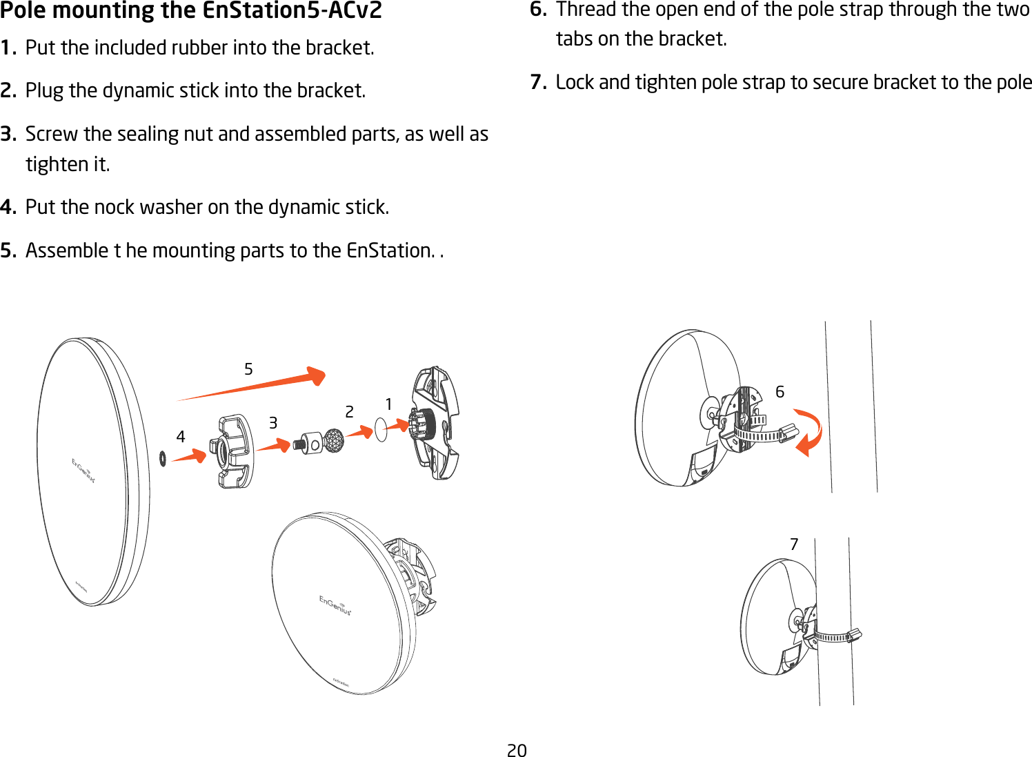 Page 20 of EnGenius Technologies ENSTA5-ACV2 Outdoor Long Range Wireless Access Point User Manual 