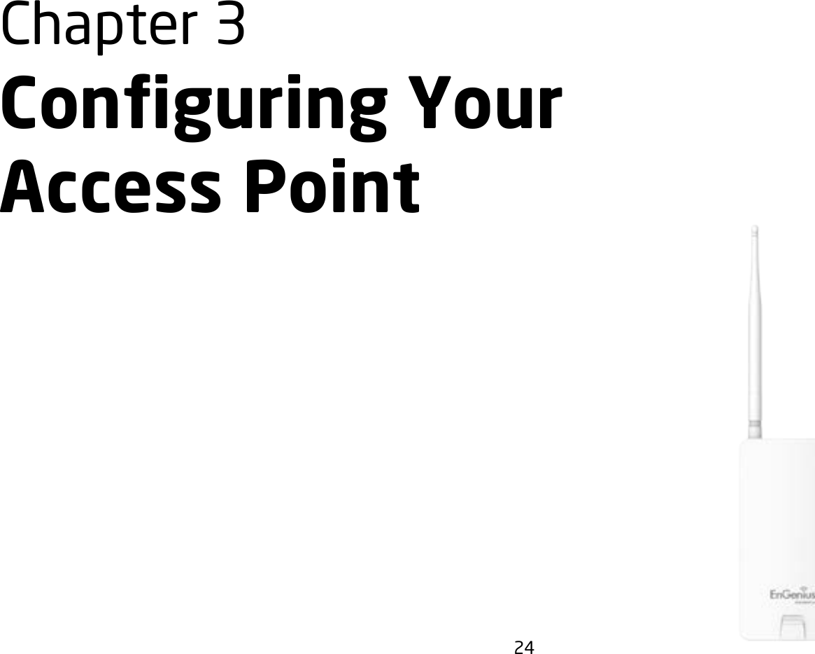 Page 24 of EnGenius Technologies ENSTA5-ACV2 Outdoor Long Range Wireless Access Point User Manual 