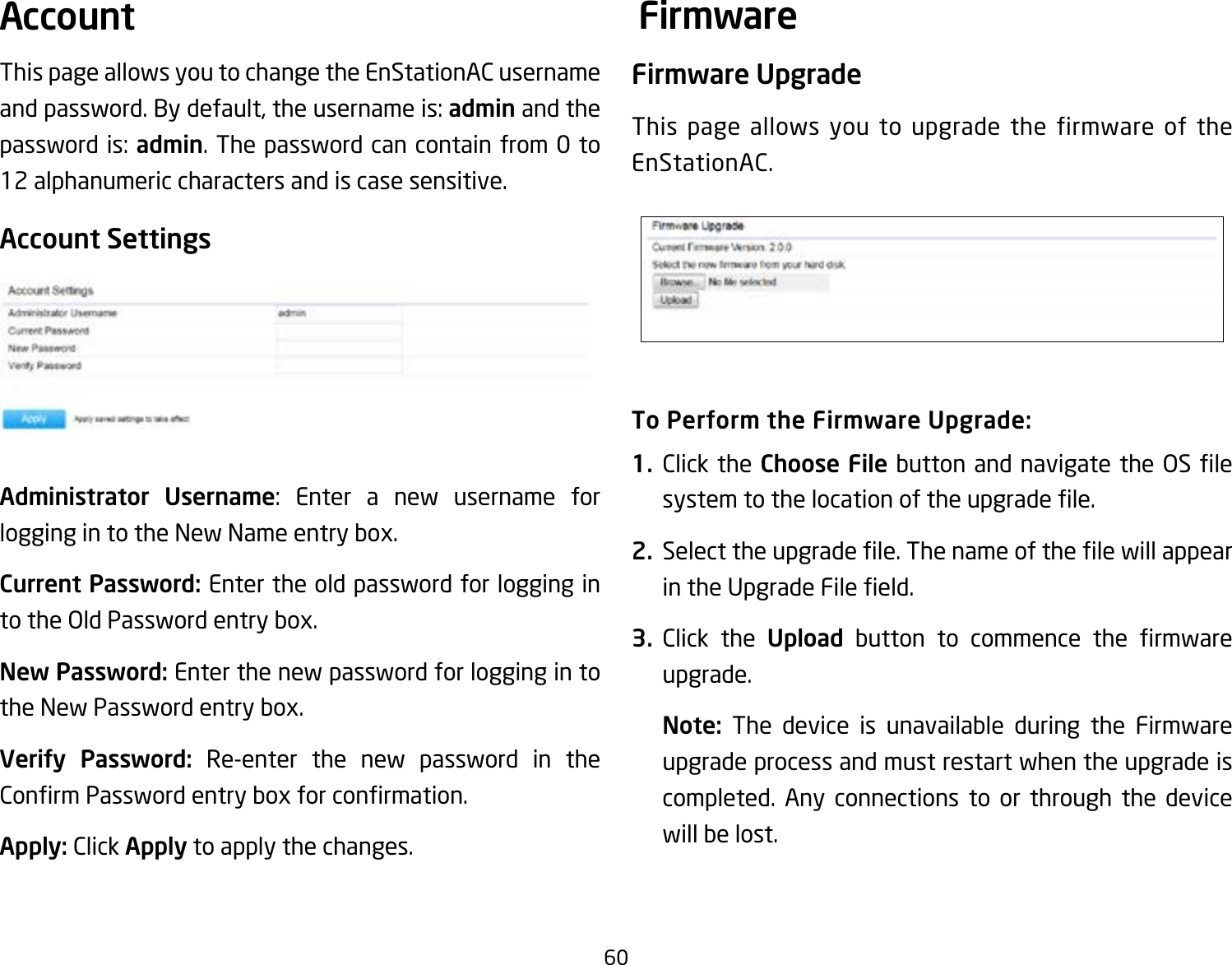 Page 60 of EnGenius Technologies ENSTA5-ACV2 Outdoor Long Range Wireless Access Point User Manual 