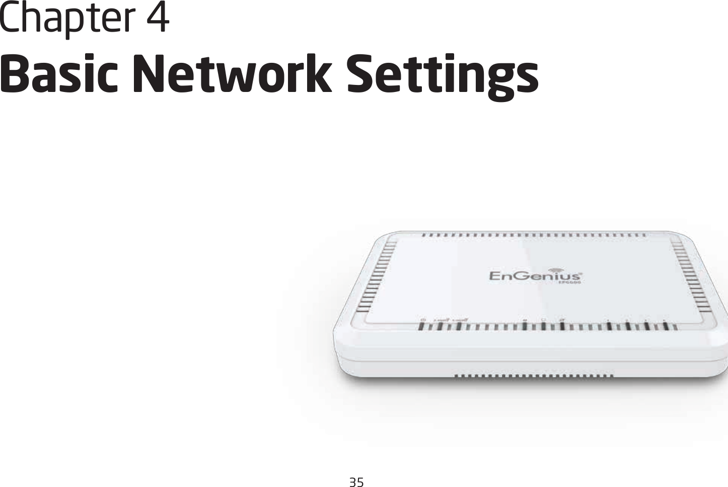 35Chapter4 Basic Network Settings