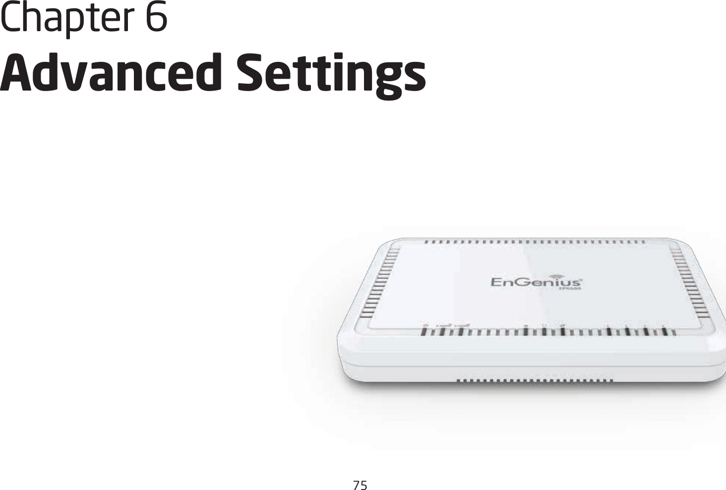 75Chapter6 Advanced Settings