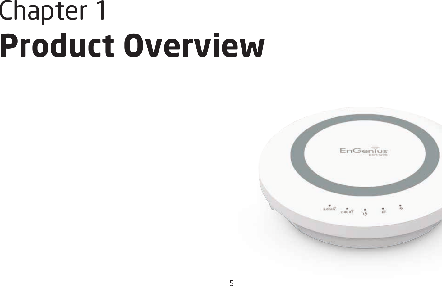 5Chapter1 Product Overview