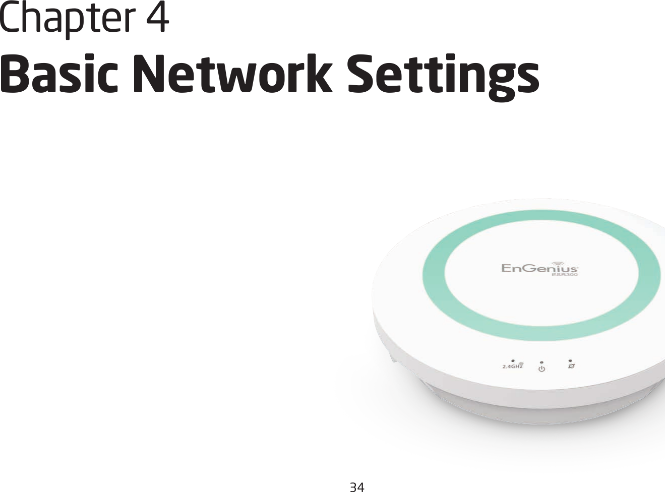 34Chapter4 Basic Network Settings