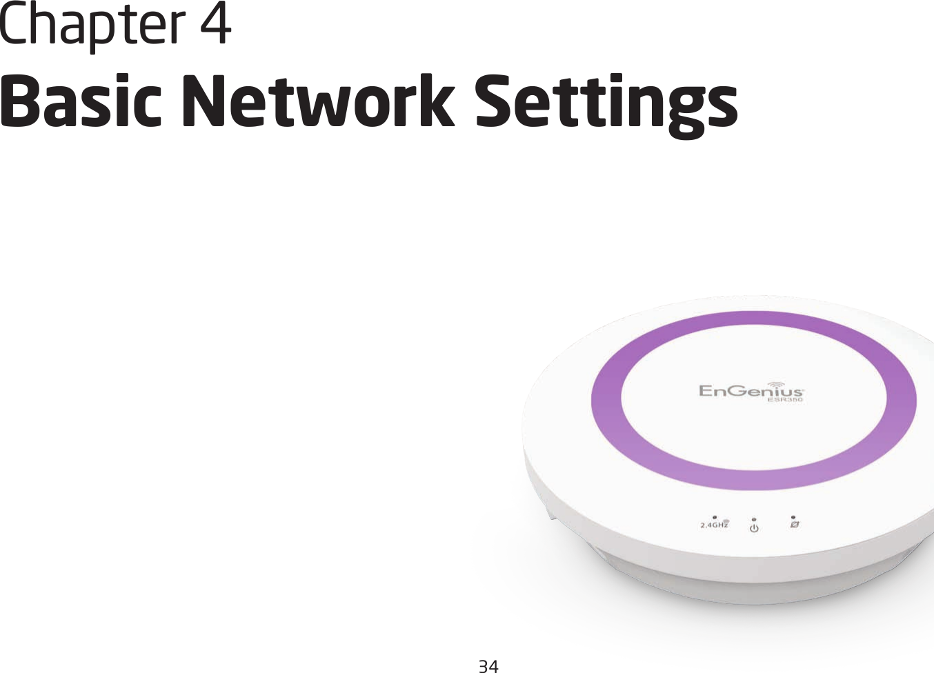 34Chapter4 Basic Network Settings