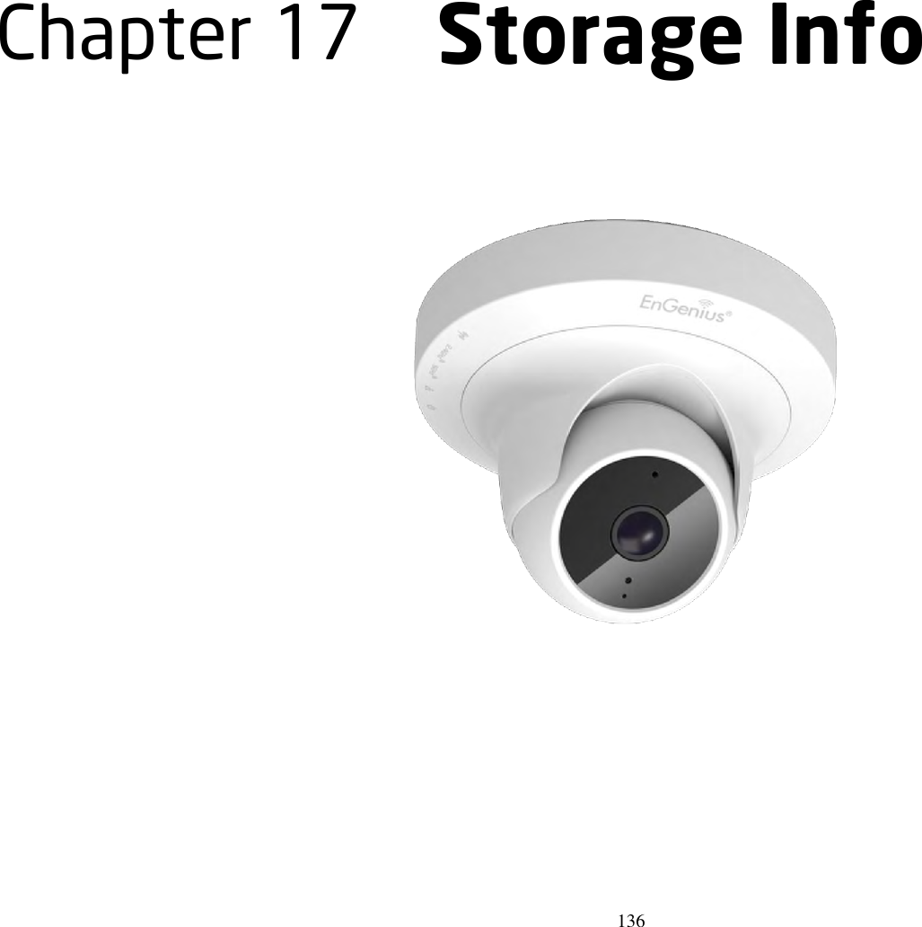 136  Chapter 17    Storage Info    