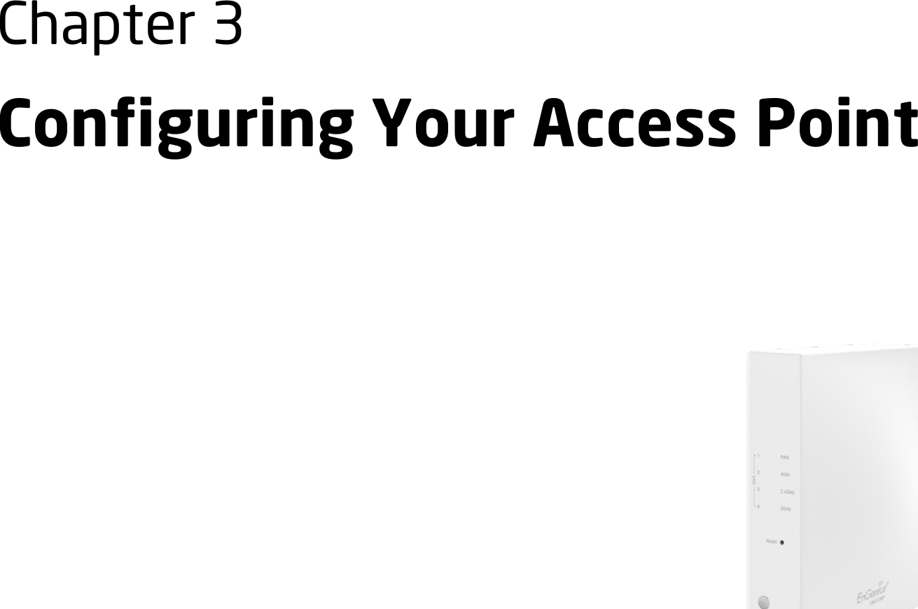 Chapter 3 Configuring Your Access Point    