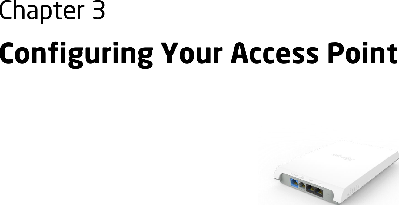 Chapter 3 Configuring Your Access Point    