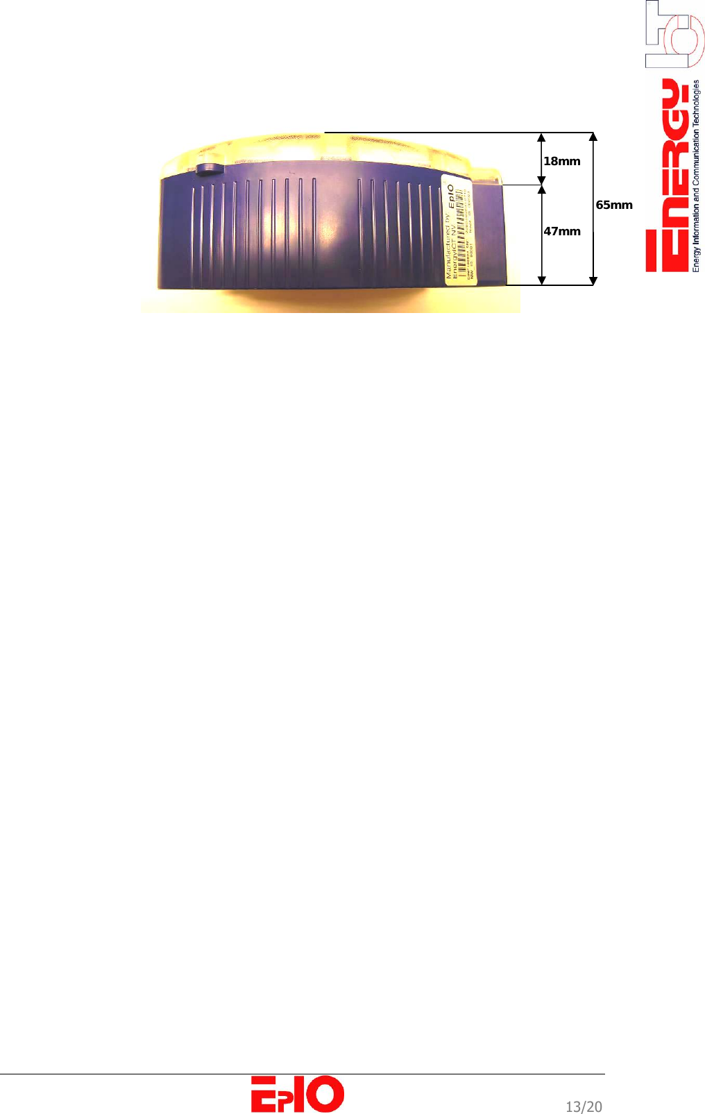                                                                                                              13/20      65mm 18mm 47mm 