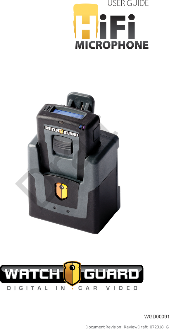 Document Revision: ReviewDraft_072318_GDraft